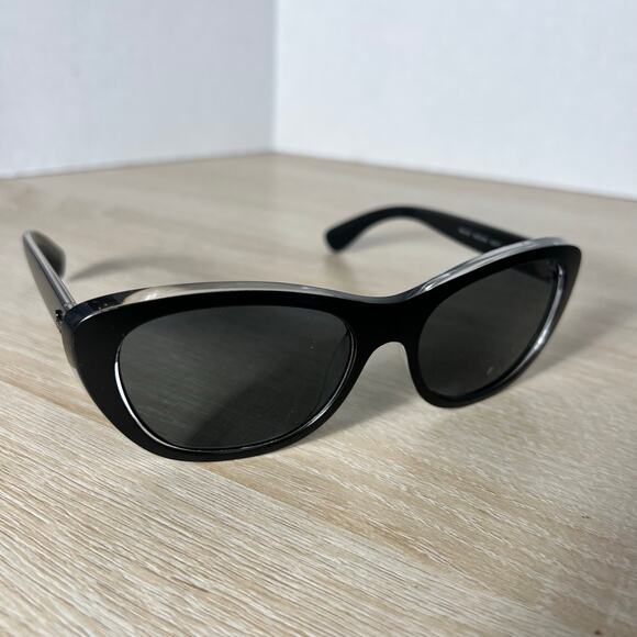 Ray-Ban RB4227 6052/8G Sunglasses Cat Eye Black FRAMES ONLY 55-17 main image 8